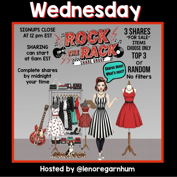 CLOSED Wednesday, January 14, Rock the Rack share group - Picture 3 of 12